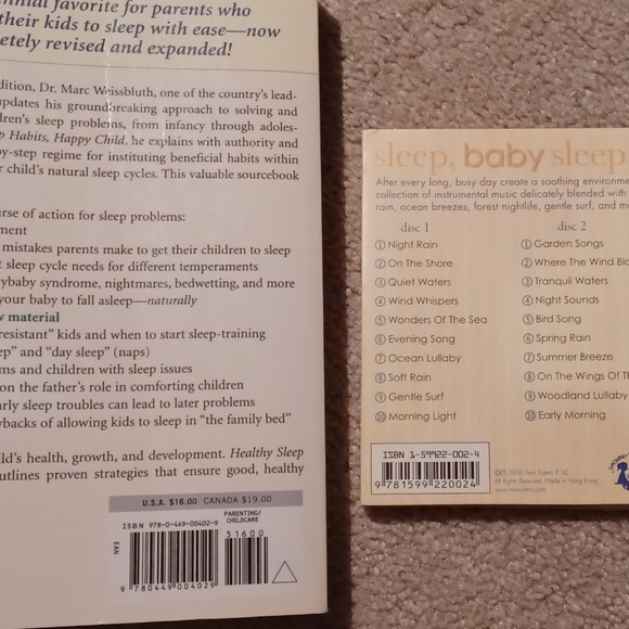 Healthy Sleep Habits, Happy Child & baby sleep CD set (NEW) - Picture 2 of 2